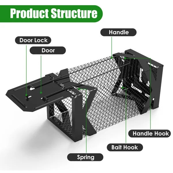 1.15mm metal humane trap
