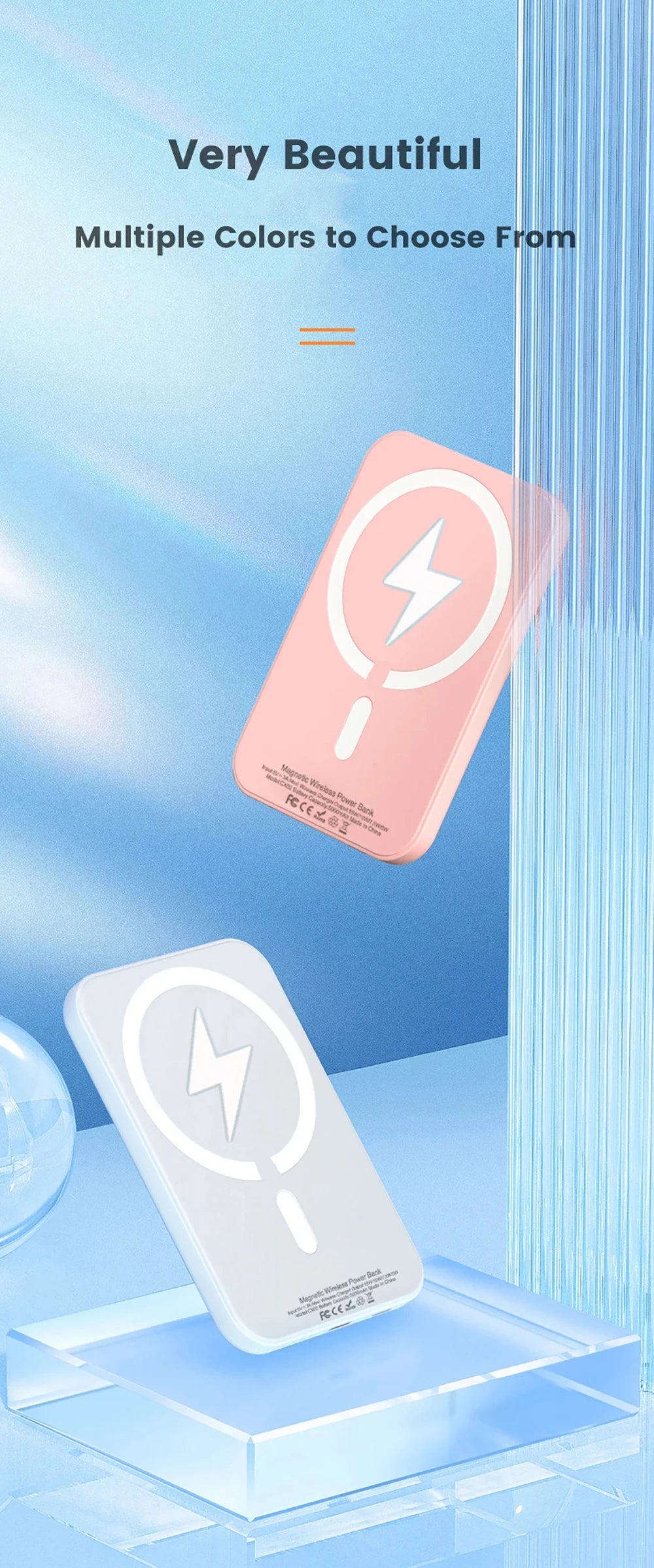 10000mAh Magnetic Power Bank