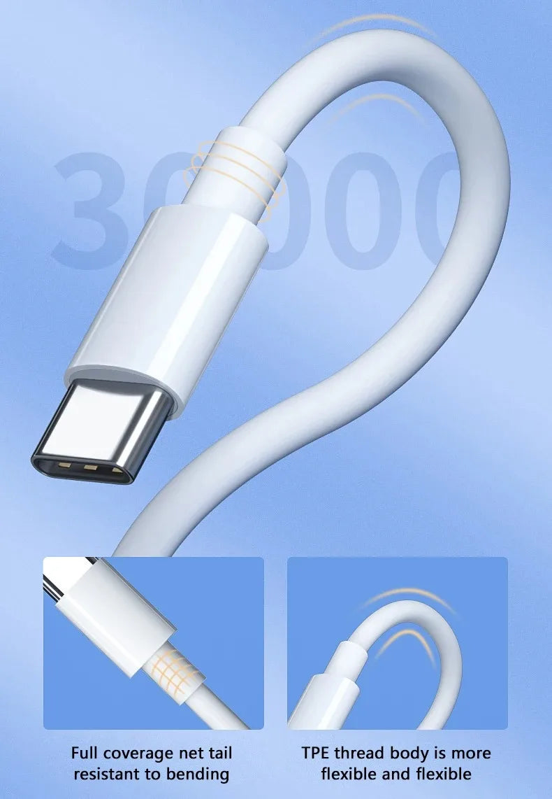100W USB-C Cable – Samsung, MacBook, Xiaomi

