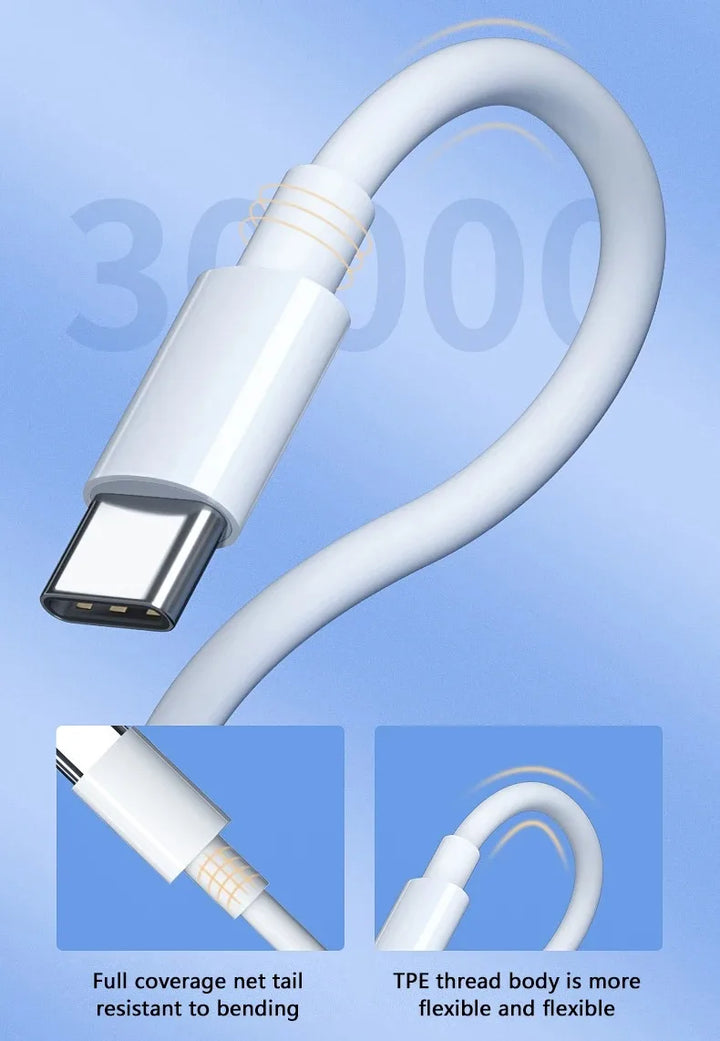 100W USB-C Cable – Samsung, MacBook, Xiaomi

