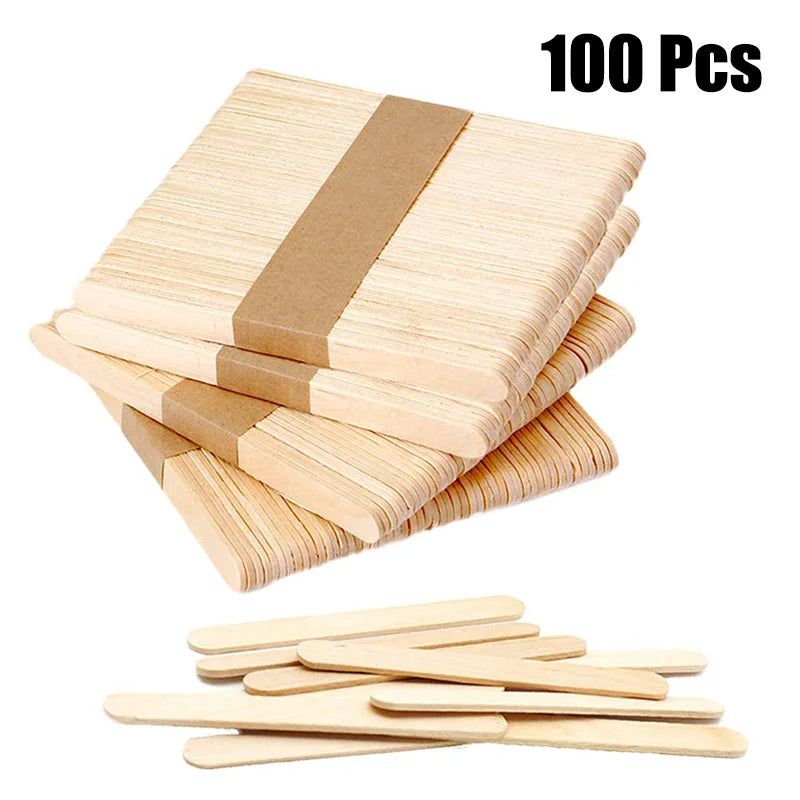 100pcs Popsicle Sticks