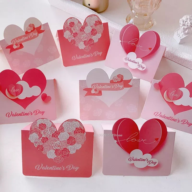 10PCS Valentine’s Day gift cards