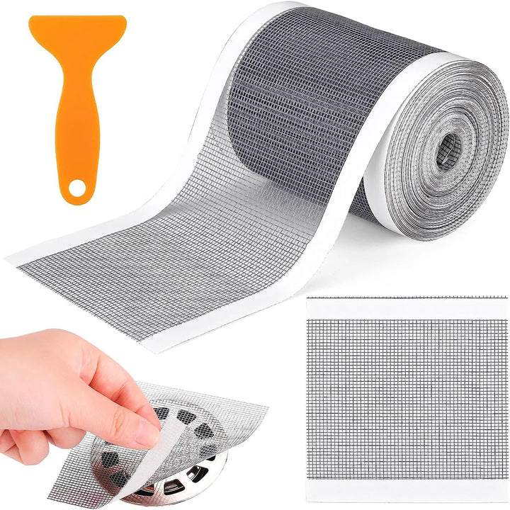 10/5m Cutable Shower Drain Hair Catcher