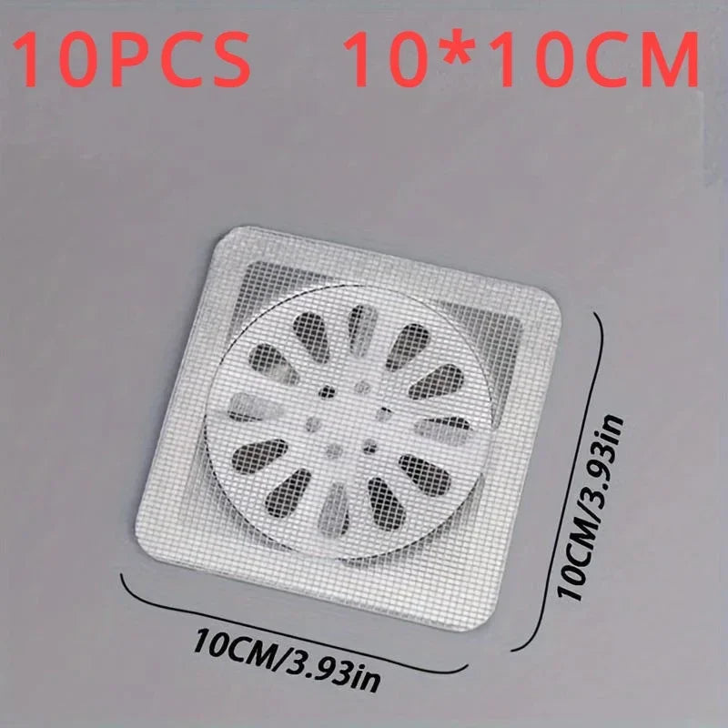10pcs disposable drain strainer covers