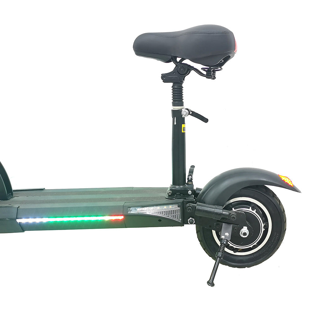 Adult Electric Scooter (800W/ 50KM Range/ 40KMPH Top Speed/ Seat) Black - CXHVD3