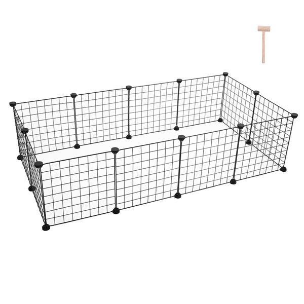 12 Piece Iron Mesh Fence