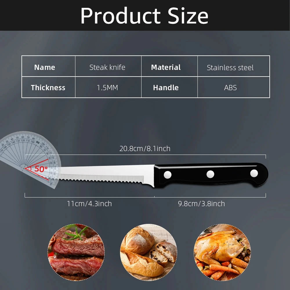 16-piece steak knife cutlery set