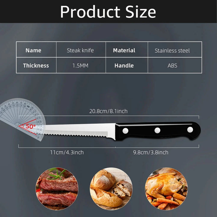 16-piece steak knife cutlery set
