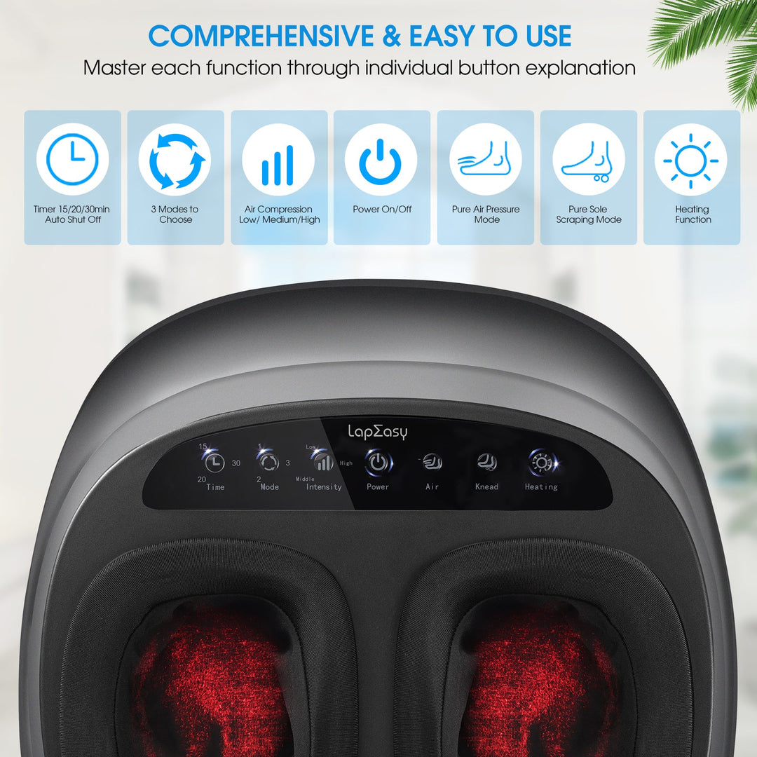 Infrared Foot Massager Machine With Heat And Massage Gifts For Men And Women