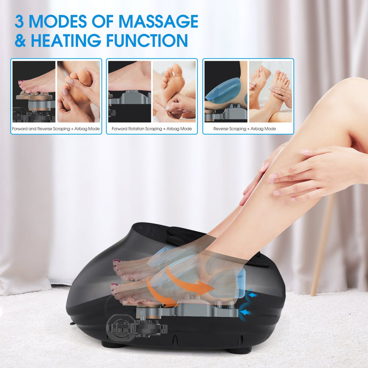 Infrared Foot Massager Machine With Heat And Massage Gifts For Men And Women