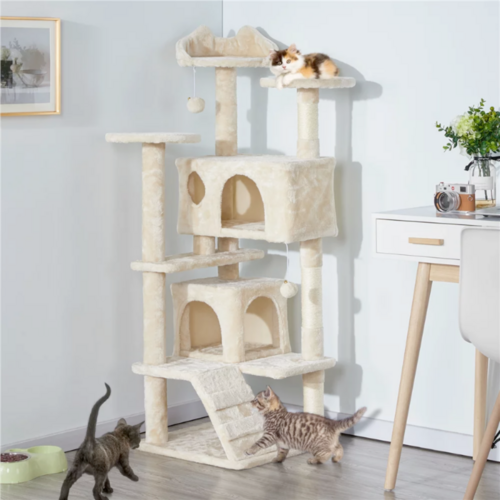 Cat Climbing Sisal Rope Tower