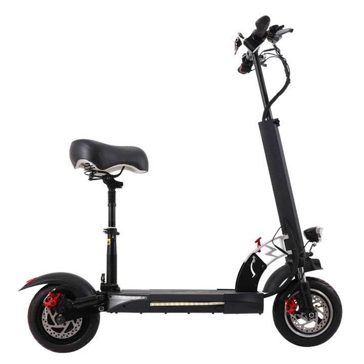 Adult Electric Scooter (800W/ 50KM Range/ 40KMPH Top Speed/ Seat) Black - CXHVD3