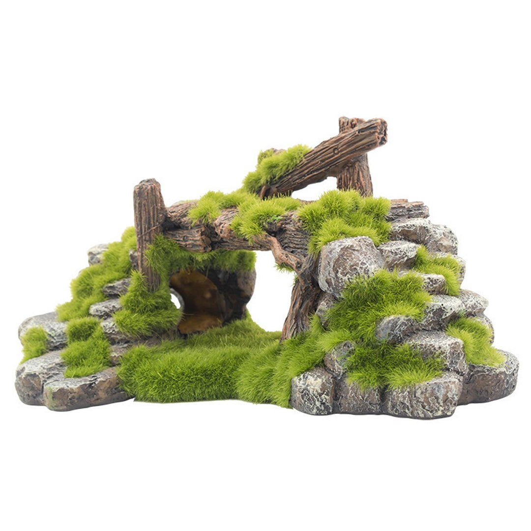 1 pec Aquarium Figurine with Hiding Cave