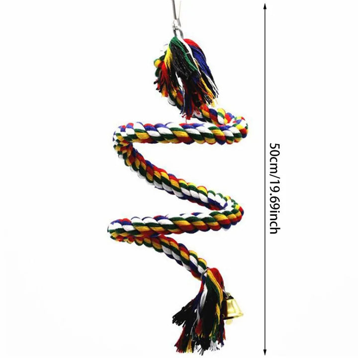 1 pec Colorful Bird Toy Set for Parrot Training
