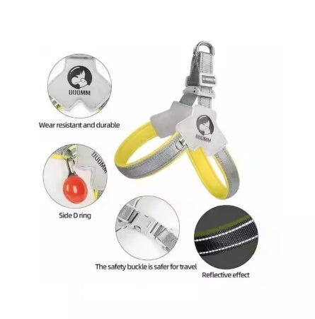 Comfortable Puppy Harness Leather