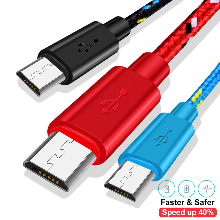1m Micro USB Cable – Fast Charging and Sync

