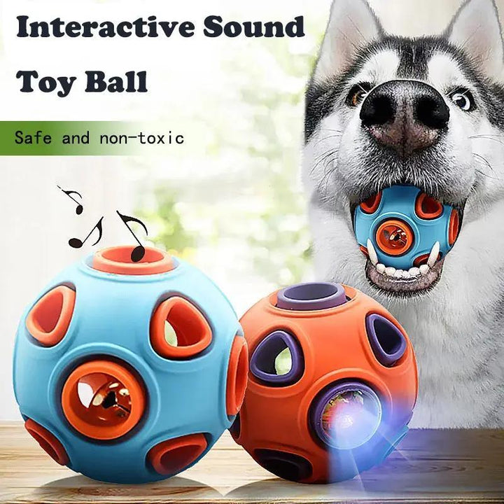 2-pack interactive dog balls