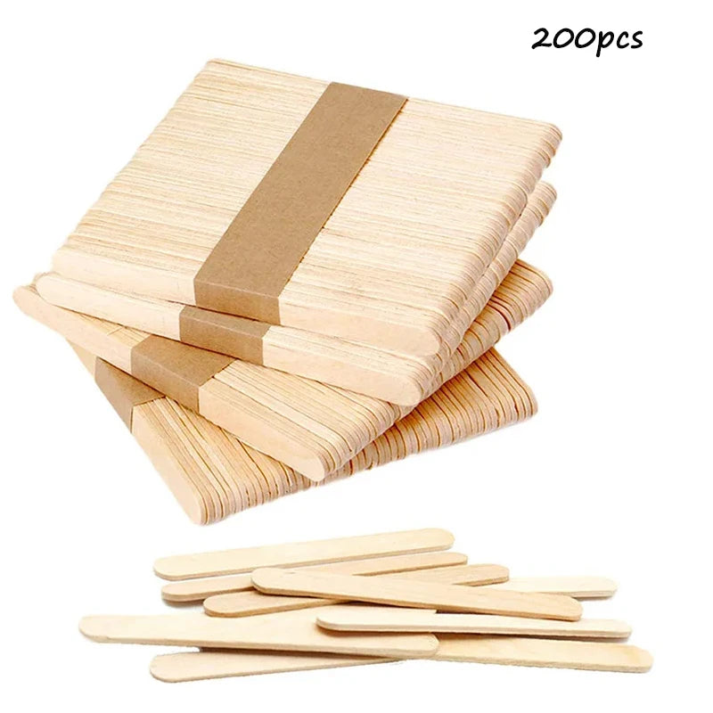200pcs Popsicle Sticks