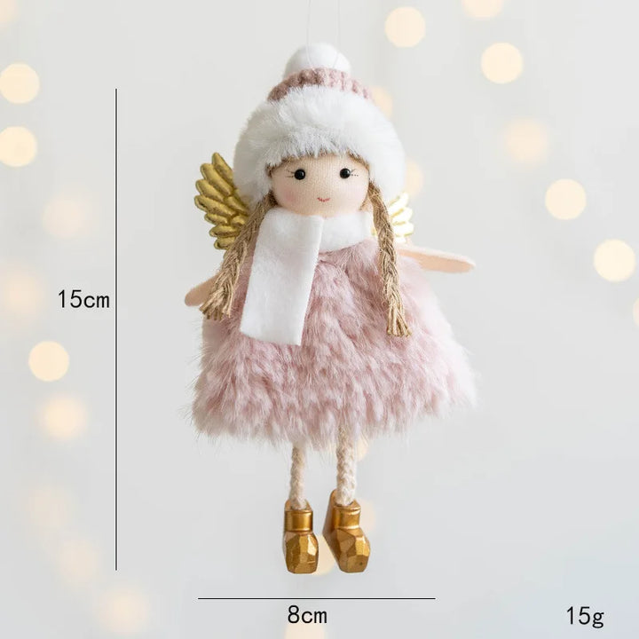 2024 Christmas Tree Angel Pendant Dolls