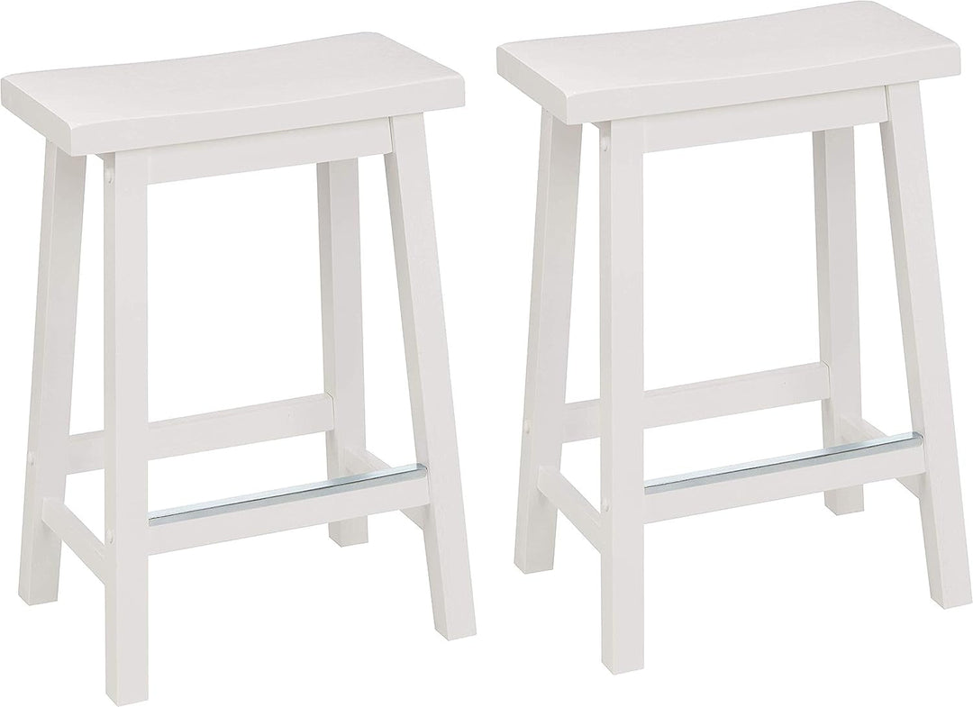 24-Inch Solid Wood Barstools