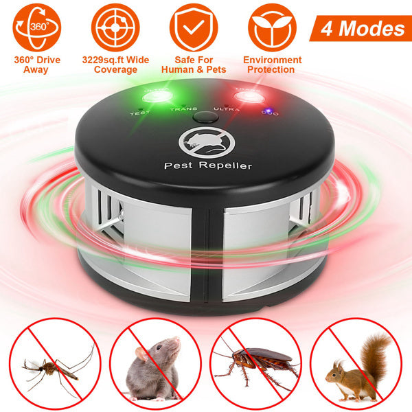 360° home pest control ultrasonic device