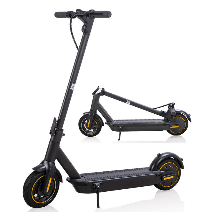 CXV3 Max Adult Electric Scooter 500W Powerful Motor, 55KM Range, 33KMPH Top speed, Black,Top Quality, 1-year warranty