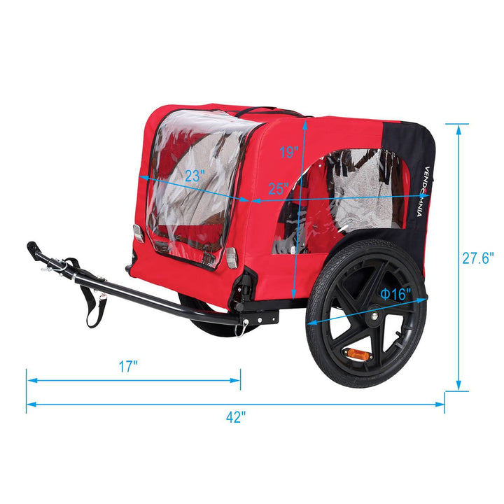 Dimensions of Pet Bicycle Trailer
