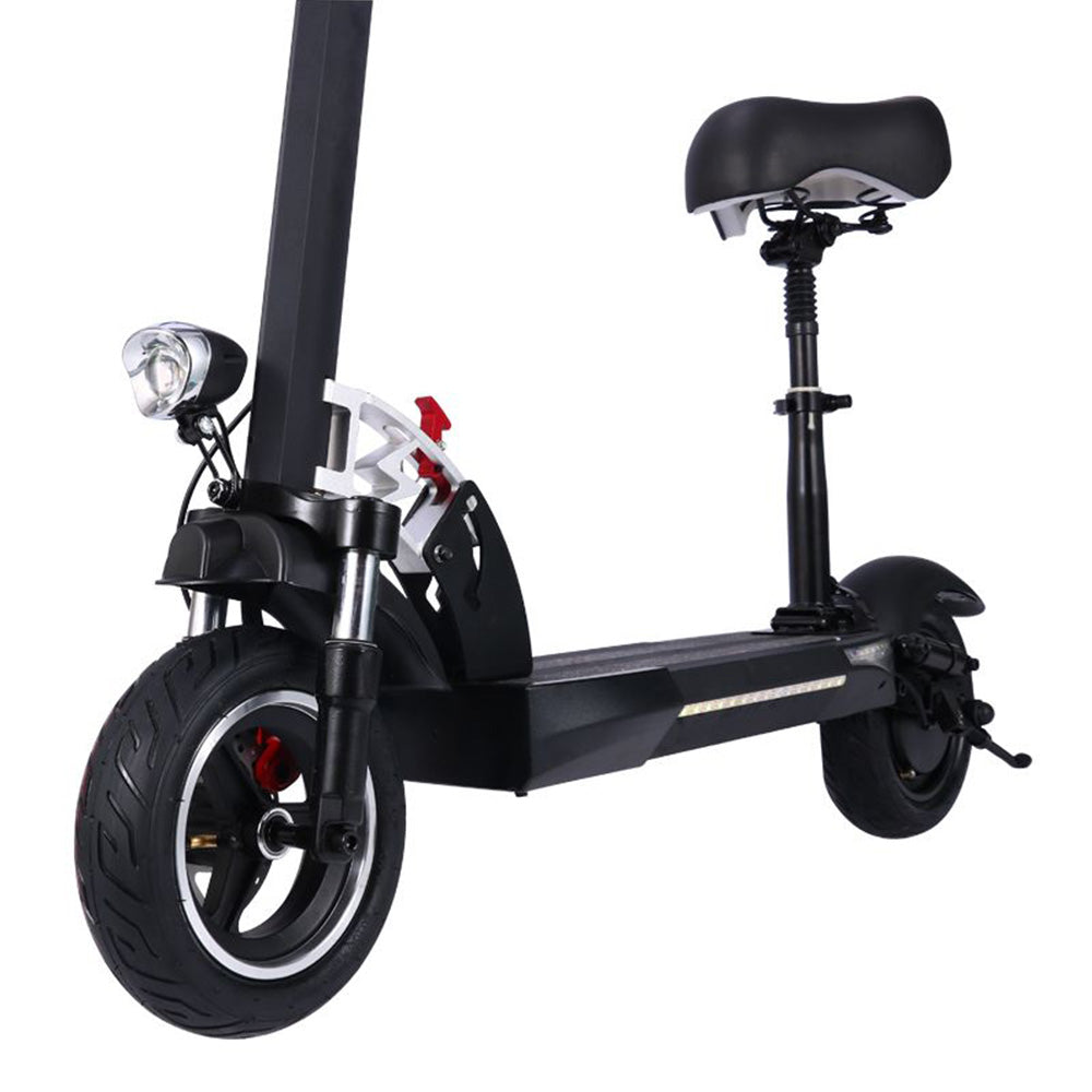 Adult Electric Scooter (800W/ 50KM Range/ 40KMPH Top Speed/ Seat) Black - CXHVD3