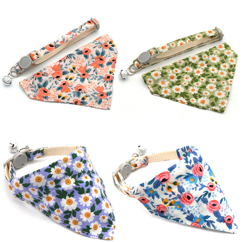 4pcs  Breakaway Dog Bandana Collar
