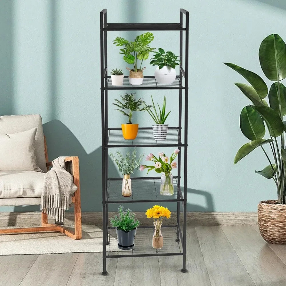 5-Tier Microwave Oven Rack for Kitchen