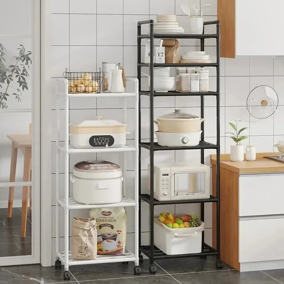 5-Tier Movable Storage Shelves