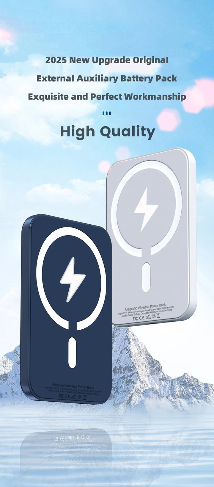 5000mAh Fast Charger Bank