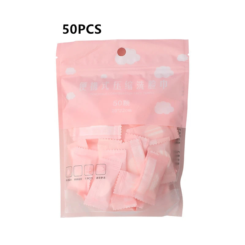 50PCS Outdoor Compressed Travel Towels