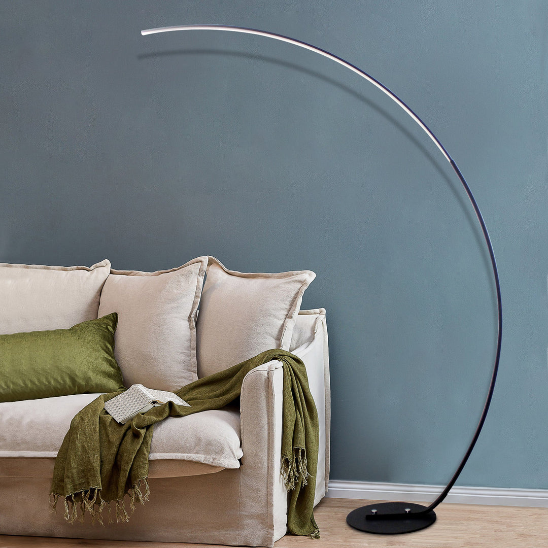 RGBW Modern Curve Floor Lamp