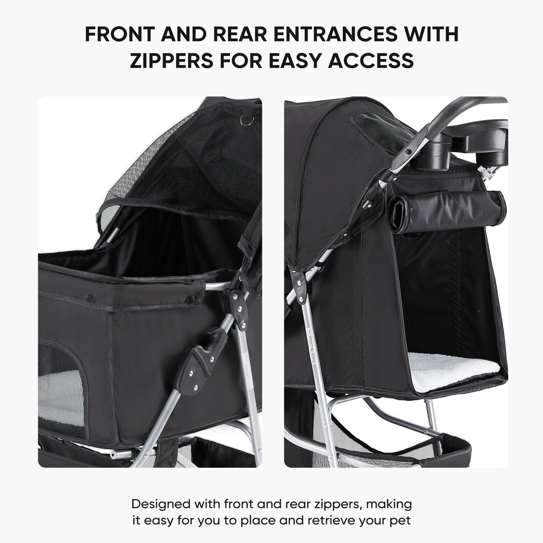 Outdoor Dog Cat Stroller