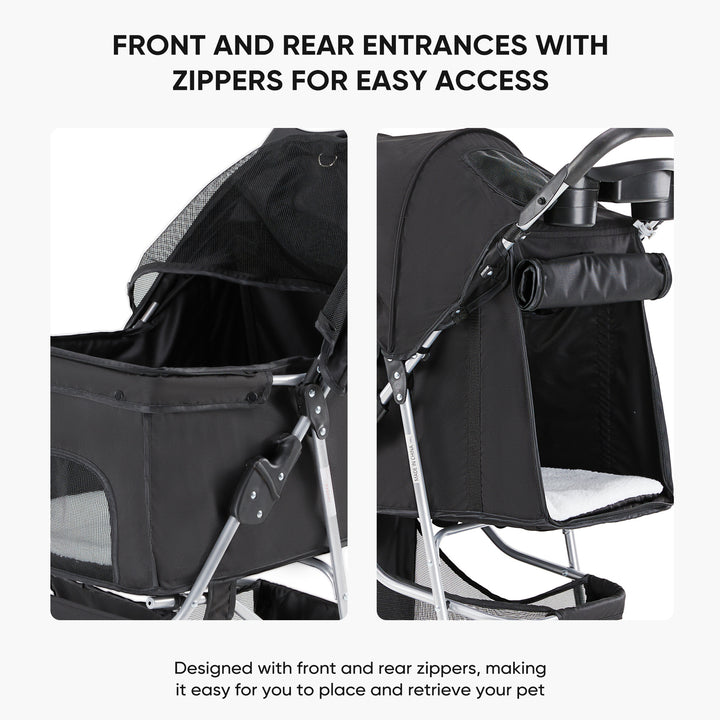 Outdoor Dog Cat Stroller