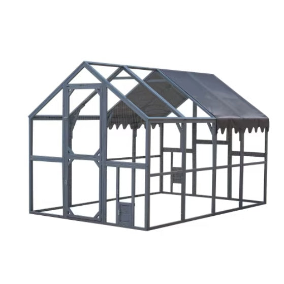 Metal Frame of a Small House