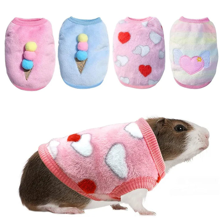 5 pcs Warm Bunny Costume for Small Pets
