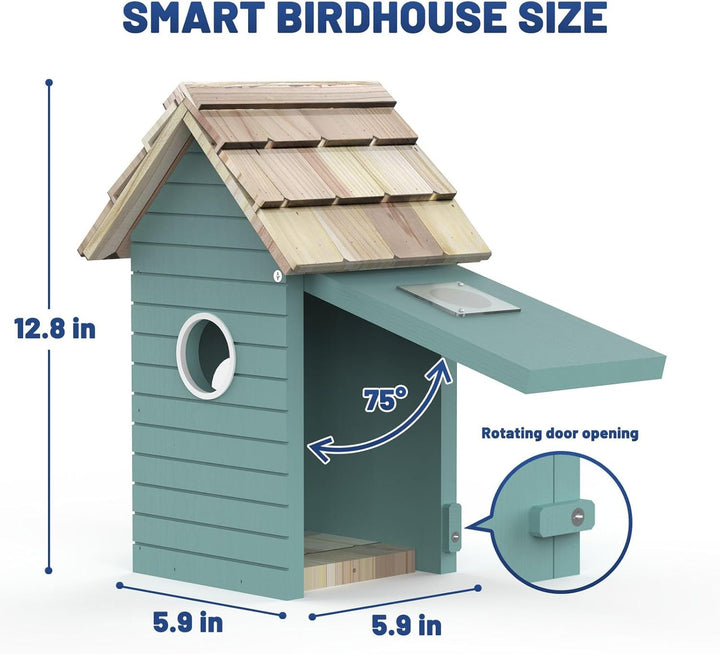 Smart Birdhouse Size