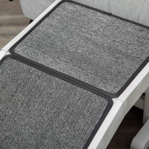 Ramp For Dog Bed, Pet Ramp For Dog With Non-slip Carpet And Top