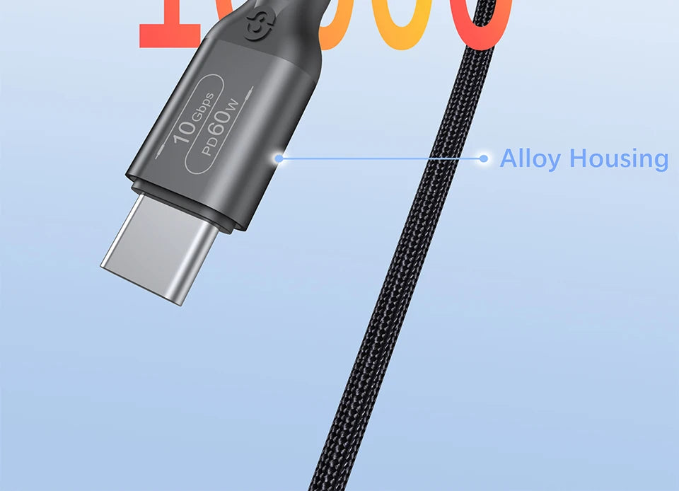 60W Fast Charging Cable – USB-A to USB-C

