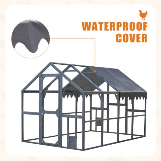  Outdoor Pet Enclosure With Waterproof Cover