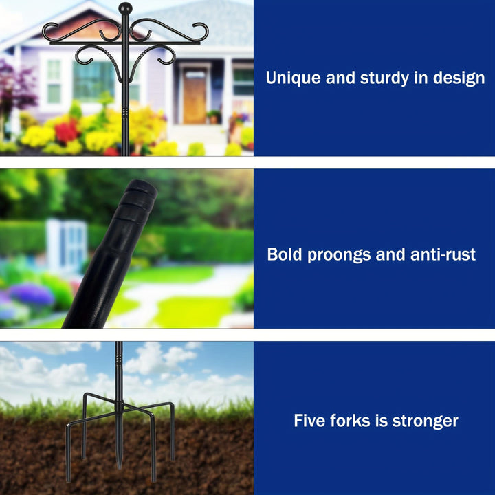 76 inch adjustable shepherd poles