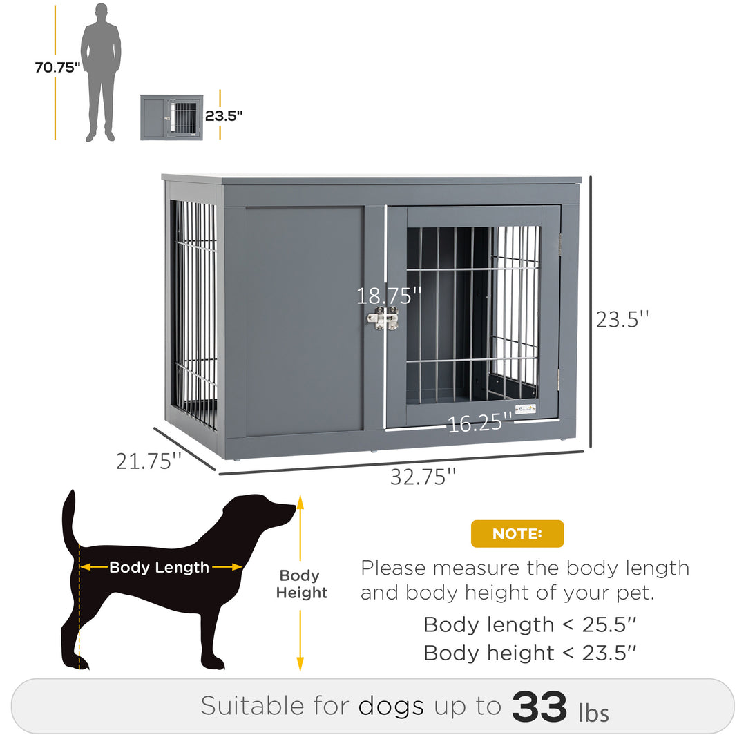 Dog Cage End Table Dimensions