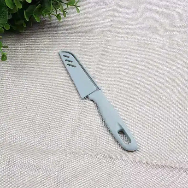 A Blue Colour Bread Cutter Stainless Steel Knife