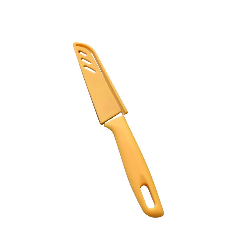 A Orange Colour Bread Cutter Stainless Steel Knife 