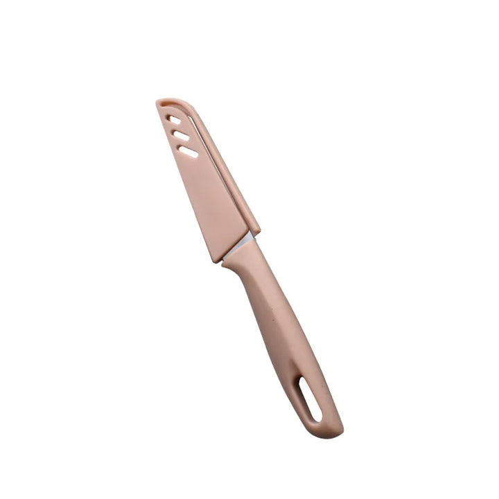 A Pink Colour Portable Stainless Steel Kitchen Knife