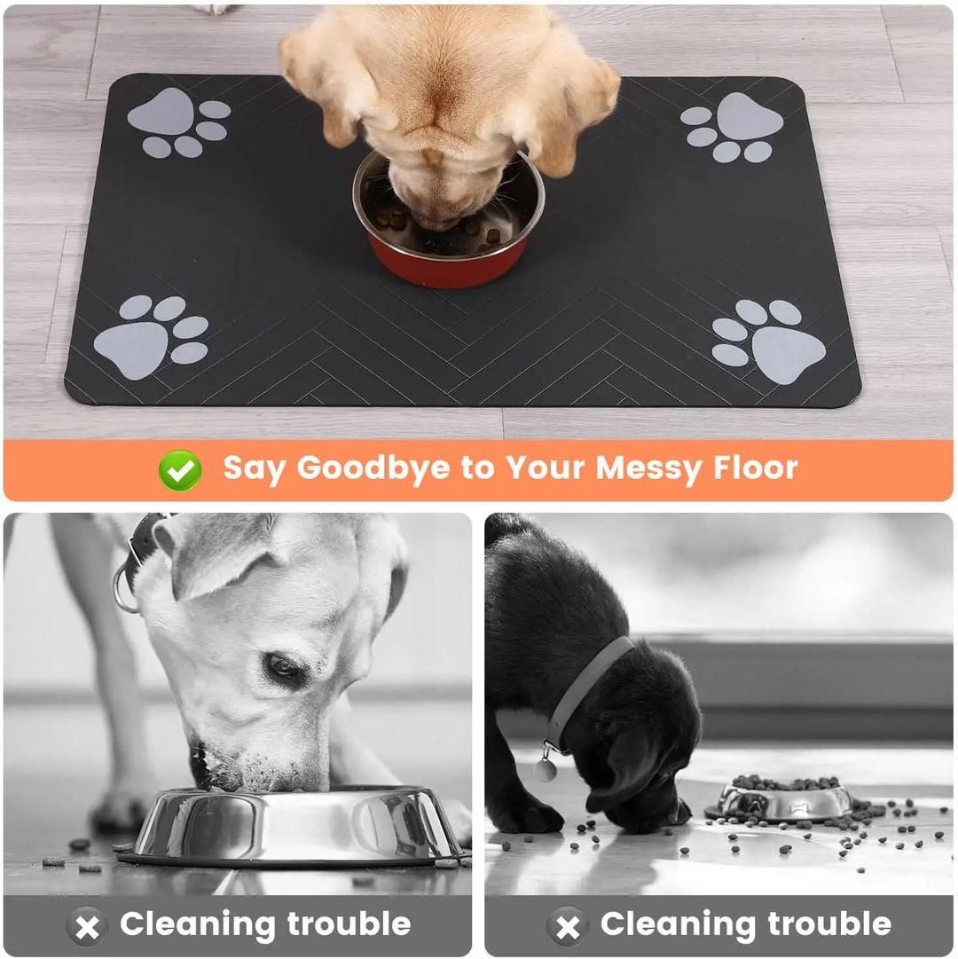 Absorbent Dog Feeding Mat