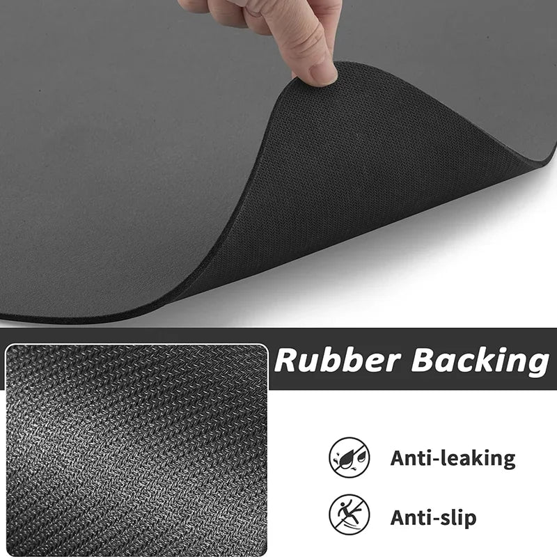 Absorbent Dog Mat rubber backing 