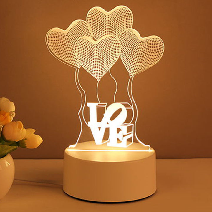 Acrylic USB neon sign lamp